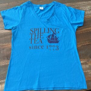 Spilling the Tea Since 1773 T-Shirt | Patriotic Tee American Revolution Shirt